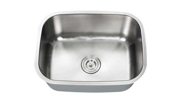 SIS-102 INDUS – Small single bowl kitchen sink