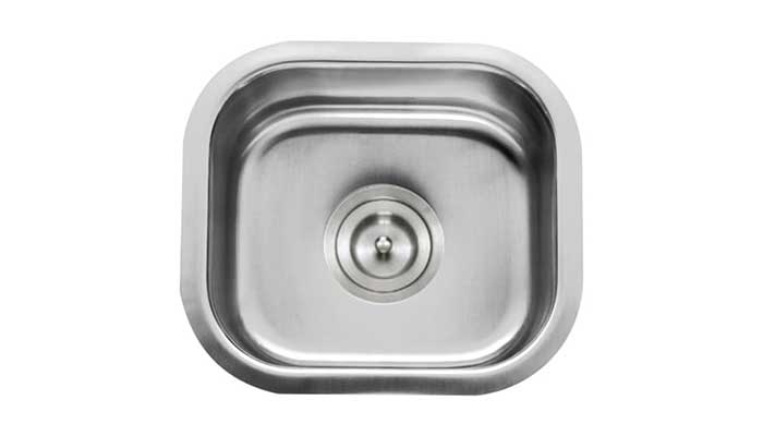 SIS-107 BOOTES – Small single bowl bar/prep sink