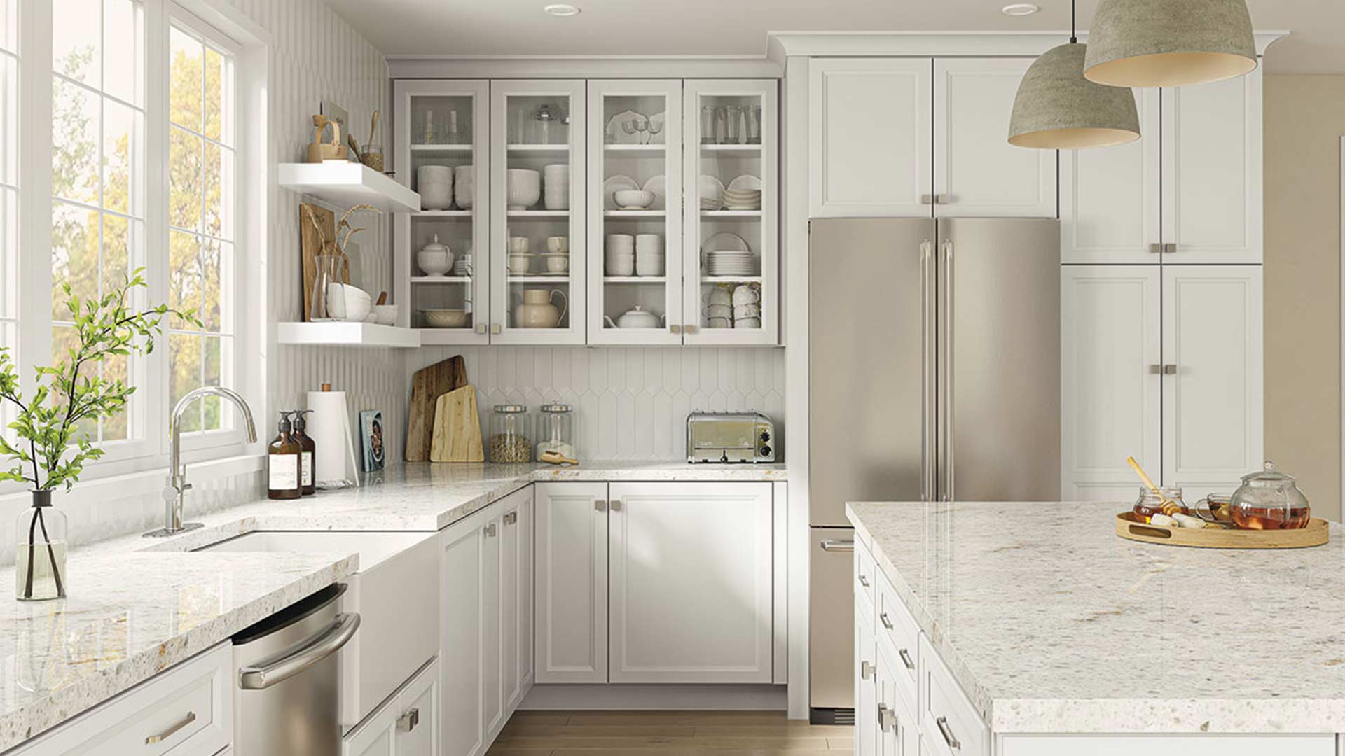 Kitchen with Wolf Designer Cabinets