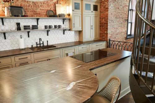 Cygnus Brushed Kitchen Countertop