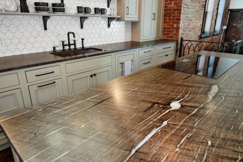 Cygnus Brushed Countertop