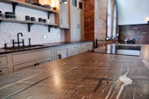 Cygnus Brushed Granite Countertop